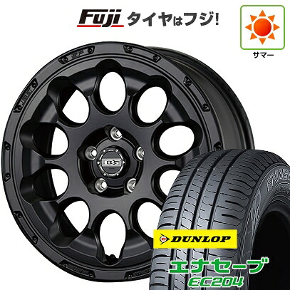 【新品国産車用5穴114.3】 夏タイヤ ホイール4本セット 215/60R17 ダンロップ エナセーブ EC204 コーセイ ボトムガルシア クロノ 7J 17インチ(送料無料)｜フジコーポレーション 90,475円