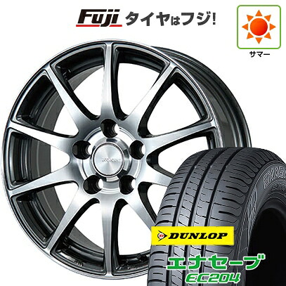 【新品国産車用5穴114.3】 夏タイヤ ホイール4本セット 215/60R17 ダンロップ エナセーブ EC204 ブリヂストン エコフォルム CRS23 7J 17インチ(送料無料)