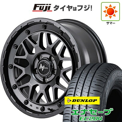 【新品国産車用5穴114.3】 夏タイヤ ホイール4本セット 215/60R17 ダンロップ エナセーブ EC204 MID WHEELS NITRO POWER M29 スティンガー 7J 17インチ(送料無料)