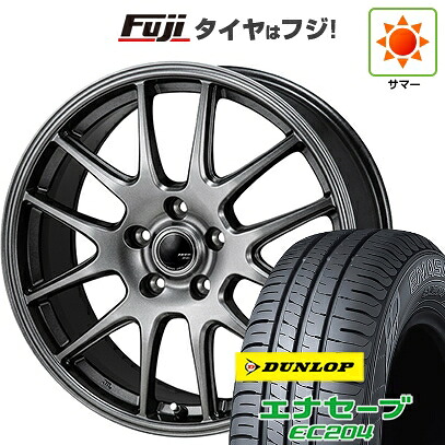 【新品国産車用5穴114.3】 夏タイヤ ホイール4本セット 215/60R17 ダンロップ エナセーブ EC204 モンツァ ZACK JP-205 7J 17インチ(送料無料)