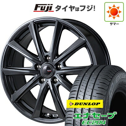 【新品国産車用5穴114.3】 夏タイヤ ホイール4本セット 215/55R17 ダンロップ エナセーブ EC204 モンツァ ZACK Sport-FT 7J 17インチ(送料無料)