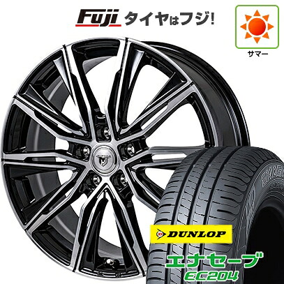 【新品国産車用5穴114.3】 夏タイヤ ホイール4本セット 215/55R17 ダンロップ エナセーブ EC204 モンツァ JPスタイル MJ-X 7J 17インチ(送料無料)｜フジコーポレーション