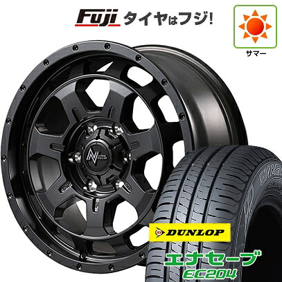 【新品国産車用5穴114.3】 夏タイヤ ホイール4本セット 215/60R17 ダンロップ エナセーブ EC204 MID WHEELS NITRO POWER M7 ファランクス 7J 17インチ(送料無料)｜フジコーポレーション 107,635円