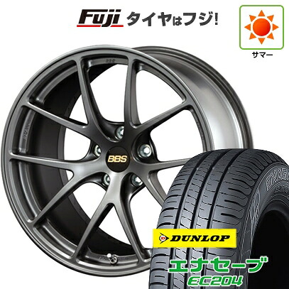 【新品国産車用5穴100】 夏タイヤ ホイール4本セット 215/45R17 ダンロップ エナセーブ EC204 BBS JAPAN RI-A 7.5J 17インチ(送料無料)