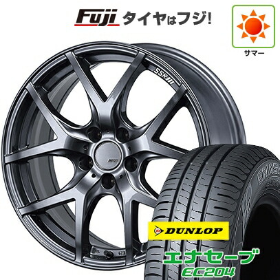 【新品】ライズ/ロッキー（ハイブリッド） 夏タイヤ ホイール4本セット 195/60R17 ダンロップ エナセーブ EC204 SSR GT GTV03 グラファイトガンメタ【限定】 7J 17インチ(送料無料)