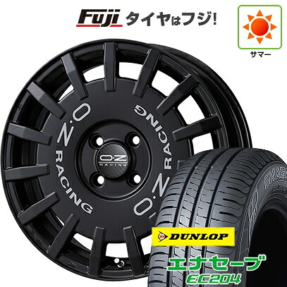 【新品】シエンタ 2015-22 夏タイヤ ホイール4本セット 195/50R16 ダンロップ エナセーブ EC204 OZ ラリーレーシング 7J 16インチ(送料無料)｜フジコーポレーション