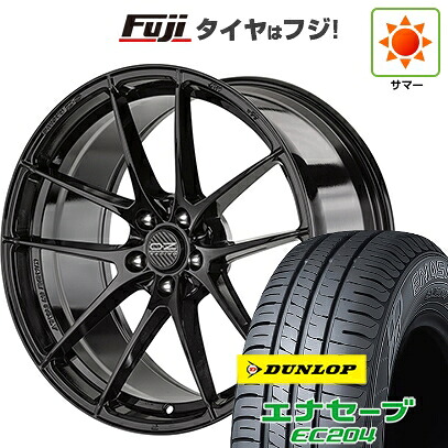 【新品国産車用5穴100】 夏タイヤ ホイール4本セット 215/45R17 ダンロップ エナセーブ EC204 OZ レッジェーラHLT 7.5J 17インチ(送料無料)|フジコーポレーション