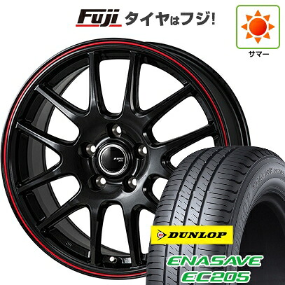 【新品国産車用5穴114.3】 夏タイヤ ホイール4本セット 205/60R16 ダンロップ エナセーブ EC205 モンツァ JPスタイル ジェファ 6.5J 16インチ(送料無料)
