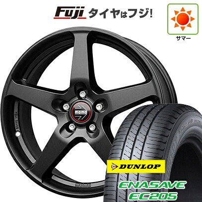 【新品国産車用5穴114.3】 夏タイヤ ホイール4本セット 205/60R16 ダンロップ エナセーブ EC205 モモ ファイブ 7J 16インチ(送料無料)