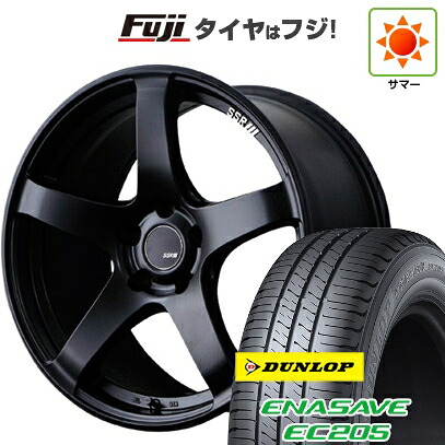 【新品】ライズ/ロッキー（ハイブリッド） 夏タイヤ ホイール4本セット 195/60R17 ダンロップ エナセーブ EC205 SSR GT GTV01 7J 17インチ(送料無料)｜フジコーポレーション