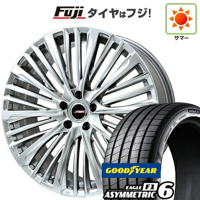 【新品】60系プリウス 夏タイヤ ホイール4本セット 195/50R19 グッドイヤー イーグル エフワン アシメトリックシックス(限定) プレミックス MER-X(平座ナット) 6.5J 19インチ(送料無料)