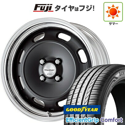 【新品国産車用5穴114.3】 夏タイヤ ホイール4本セット 215/45R18 グッドイヤー エフィシェントグリップ コンフォート(限定) WORK ワーク シーカー DT 7.5J 18インチ(送料無料)