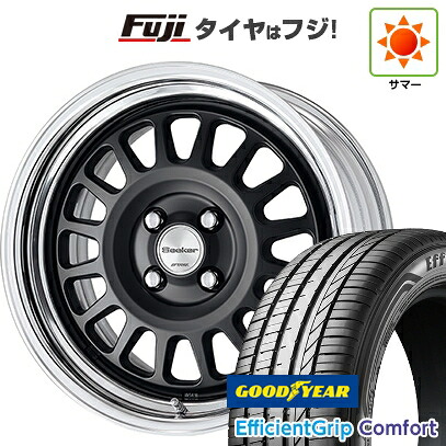 【新品国産車用5穴114.3】 夏タイヤ ホイール4本セット 215/45R18 グッドイヤー エフィシェントグリップ コンフォート(限定) WORK ワーク シーカー FD 7.5J 18インチ(送料無料)