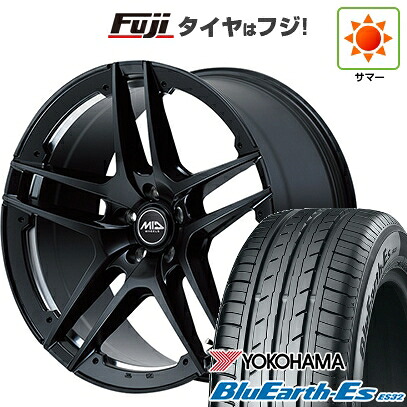 【新品国産車用5穴114.3】 夏タイヤ ホイール4本セット 225/35R19 ヨコハマ ブルーアース ES32 MID WHEELS MID EXCLUSIVE MTW TW025 7.5J 19インチ(送料無料)