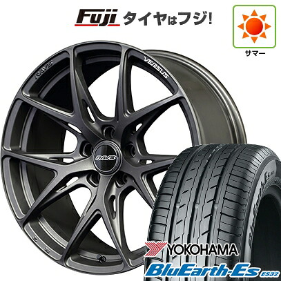 【新品国産車用5穴114.3】 夏タイヤ ホイール4本セット 225/35R19 ヨコハマ ブルーアース ES32 RAYS レイズ ベルサス VV21S 8.5J 19インチ(送料無料)
