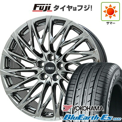【新品国産車用5穴114.3】 夏タイヤ ホイール4本セット 225/35R19 ヨコハマ ブルーアース ES32 クライメイト 鳳凰(HOUOH) 7.5J 19インチ(送料無料)