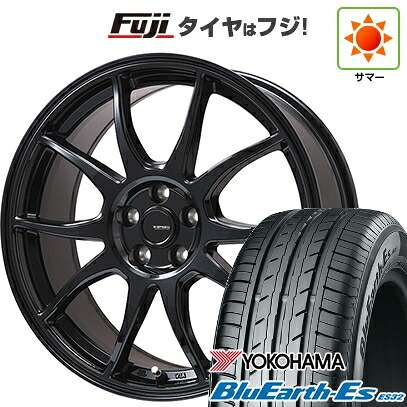 【新品】シエンタ 2015-22 夏タイヤ ホイール4本セット 195/50R16 ヨコハマ ブルーアース ES32 ホットスタッフ ジースピード G-06【限定】 6J 16インチ(送料無料)