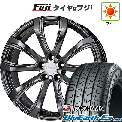 【新品国産車用5穴114.3】 夏タイヤ ホイール4本セット 225/35R19 ヨコハマ ブルーアース ES32 ホットスタッフ シュティッヒ レグザスフォージド FS-01 トヨタ･レクサス用 8J 19インチ(送料無料)