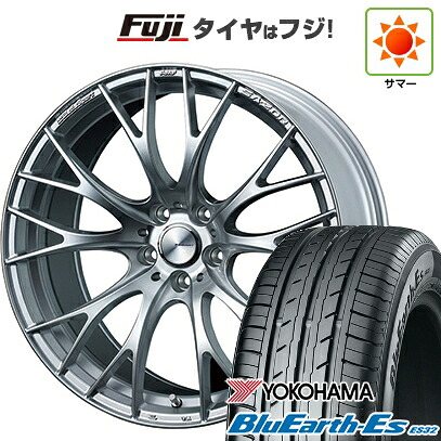 【新品国産車用5穴114.3】 夏タイヤ ホイール4本セット 225/35R19 ヨコハマ ブルーアース ES32 WEDS ウェッズスポーツ SA-20R 8.5J 19インチ(送料無料)