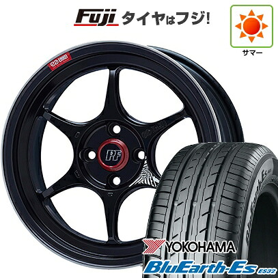 【新品国産車用5穴114.3】 夏タイヤ ホイール4本セット 215/60R17 ヨコハマ ブルーアース ES32 ENKEI エンケイ PerformanceLine PF06 7.5J 17インチ(送料無料)