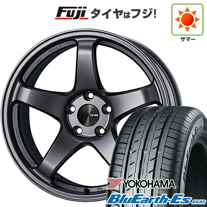 【新品国産車用5穴114.3】 夏タイヤ ホイール4本セット 225/35R19 ヨコハマ ブルーアース ES32 ENKEI エンケイ PerformanceLine PF05 8.5J 19インチ(送料無料)｜フジコーポレーション