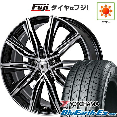 【新品国産車用5穴114.3】 夏タイヤ ホイール4本セット 205/65R16 ヨコハマ ブルーアース ES32 モンツァ JPスタイル MJ-X 6.5J 16インチ(送料無料)