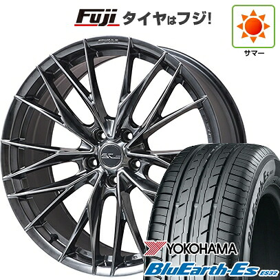 【新品国産車用5穴114.3】 夏タイヤ ホイール4本セット 235/50R18 ヨコハマ ブルーアース ES32 WORK ワーク シュヴァート ブルネン LX 8J 18インチ(送料無料)