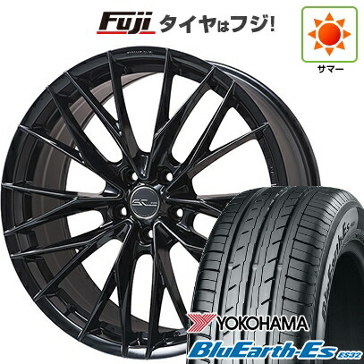 【新品国産車用5穴114.3】 夏タイヤ ホイール4本セット 225/50R18 ヨコハマ ブルーアース ES32 WORK ワーク シュヴァート ブルネン LX 8J 18インチ(送料無料)
