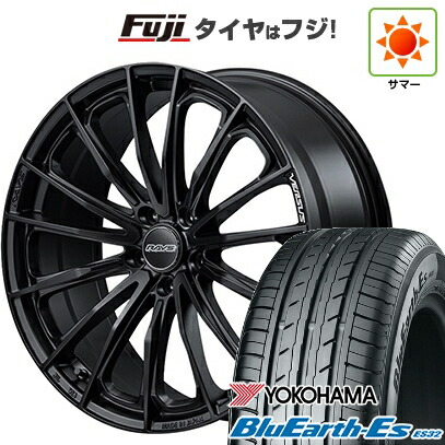 【新品国産車用5穴114.3】 夏タイヤ ホイール4本セット 225/35R19 ヨコハマ ブルーアース ES32 RAYS レイズ ベルサス ヴォウジェ SE 8J 19インチ(送料無料)