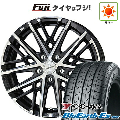 【新品】ライズ/ロッキー（ハイブリッド） 夏タイヤ ホイール4本セット 195/65R16 ヨコハマ ブルーアース ES32 共豊 スマック グレイヴ【限定】 6.5J 16インチ(送料無料)