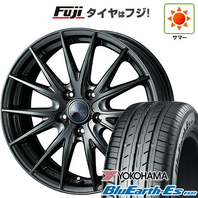 【新品国産車用5穴114.3】 夏タイヤ ホイール4本セット 195/60R16 ヨコハマ ブルーアース ES32 WEDS ウェッズ ヴェルバ スポルトII 6.5J 16インチ(送料無料)