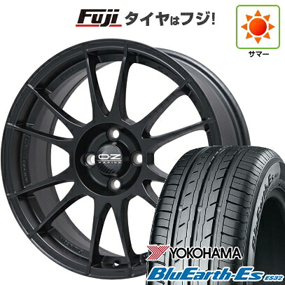 【新品国産車用5穴100】 夏タイヤ ホイール4本セット 205/55R16 ヨコハマ ブルーアース ES32 OZ ウルトラレッジェーラ 7J 16インチ(送料無料)