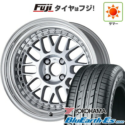 【新品国産車用5穴114.3】 夏タイヤ ホイール4本セット 205/60R16 ヨコハマ ブルーアース ES32 WORK ワーク マイスター M1 3P 6.5J 16インチ(送料無料)