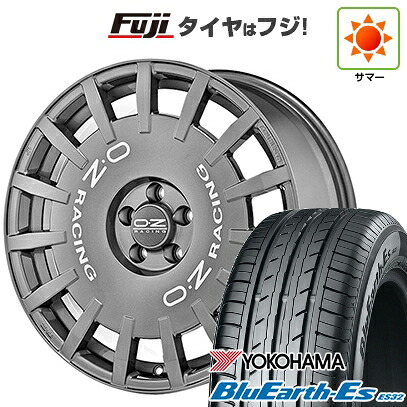 【新品国産車用5穴114.3】 夏タイヤ ホイール4本セット 245/40R19 ヨコハマ ブルーアース ES32 OZ ラリーレーシング 8.5J 19インチ(送料無料)｜フジコーポレーション