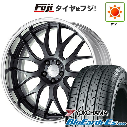 【新品国産車用5穴100】 夏タイヤ ホイール4本セット 225/35R19 ヨコハマ ブルーアース ES32 WORK ワーク グノーシスRX RXM 8.5J 19インチ(送料無料)