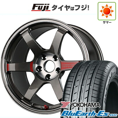 【新品国産車用5穴114.3】 夏タイヤ ホイール4本セット 245/40R19 ヨコハマ ブルーアース ES32 RAYS レイズ ボルクレーシング TE37 サーガ SL 8.5J 19インチ(送料無料)｜フジコーポレーション