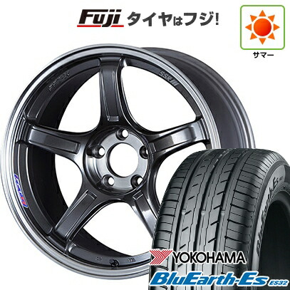 【新品国産車用5穴114.3】 夏タイヤ ホイール4本セット 215/45R18 ヨコハマ ブルーアース ES32 SSR GT GTX03 7.5J 18インチ(送料無料)|フジコーポレーション