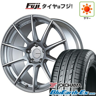 【新品国産車用5穴100】 夏タイヤ ホイール4本セット 215/45R17 ヨコハマ ブルーアース ES32 ブリヂストン ポテンザ SW010 7.5J 17インチ(送料無料) 97,735円