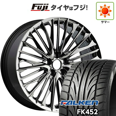 【新品国産車用5穴114.3】 夏タイヤ ホイール4本セット 265/30R22 ファルケン FK452 WALD ヴァルド ジェニュインライン F-001 9J 22インチ(送料無料)|フジコーポレーション