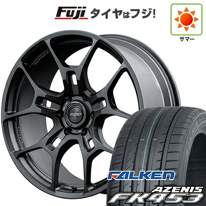【新品国産車用5穴114.3】 夏タイヤ ホイール4本セット 255/30R22 ファルケン アゼニス FK453 RAYS レイズ ボルクレーシング G025 GC 9J 22インチ(送料無料)