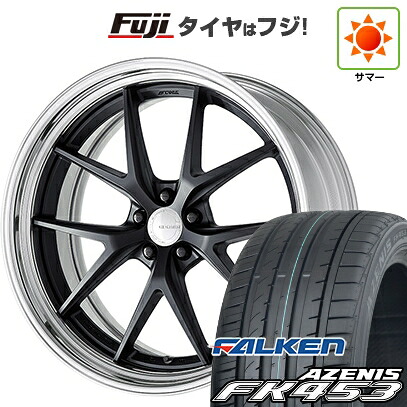 【新品国産車用5穴114.3】 夏タイヤ ホイール4本セット 255/30R22 ファルケン アゼニス FK453 WORK ワーク グノーシスRX RXS 9J 22インチ(送料無料)