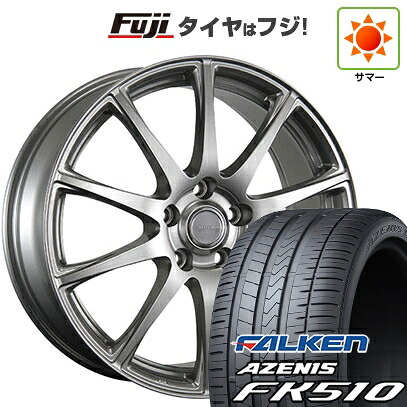 【新品国産車用5穴114.3】 夏タイヤ ホイール4本セット 215/35R19 ファルケン アゼニス FK510 ブリヂストン エコフォルム SE-23 7.5J 19インチ(送料無料)