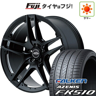 【新品国産車用5穴114.3】 夏タイヤ ホイール4本セット 215/35R19 ファルケン アゼニス FK510 MID WHEELS MID EXCLUSIVE MTW TW025 7.5J 19インチ(送料無料)