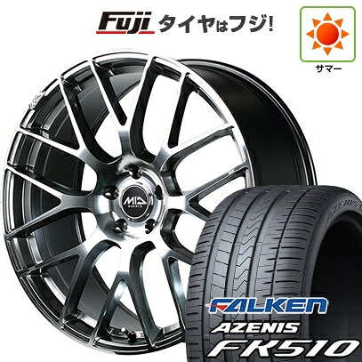 【新品国産車用5穴114.3】 夏タイヤ ホイール4本セット 215/35R19 ファルケン アゼニス FK510 MID WHEELS MID EXCLUSIVE 028F 8J 19インチ(送料無料)