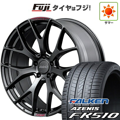 【新品国産車用5穴114.3】 夏タイヤ ホイール4本セット 215/35R19 ファルケン アゼニス FK510 RAYS レイズ ホムラ 2X7FT SPORT EDITION 8.5J 19インチ(送料無料)