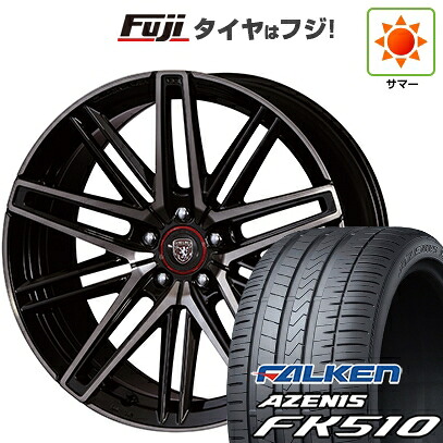 【新品国産車用5穴114.3】 夏タイヤ ホイール4本セット 215/35R19 ファルケン アゼニス FK510 クリムソン クラブリネア カッサーノ FF 8.5J 19インチ(送料無料)