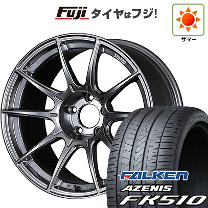 【新品国産車用5穴114.3】 夏タイヤ ホイール4本セット 215/35R19 ファルケン アゼニス FK510 SSR GT GTX01 8.5J 19インチ(送料無料)