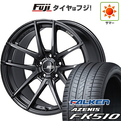 【新品国産車用5穴114.3】 夏タイヤ ホイール4本セット 235/60R18 ファルケン アゼニス FK510 SUV SSR ライナー タイプ10モノブロック 7.5J 18インチ(送料無料)|フジコーポレーション