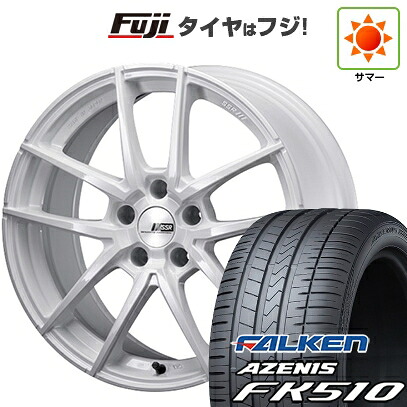 【新品国産車用5穴114.3】 夏タイヤ ホイール4本セット 235/60R18 ファルケン アゼニス FK510 SUV SSR ライナー タイプ10モノブロック 7.5J 18インチ(送料無料)｜フジコーポレーション