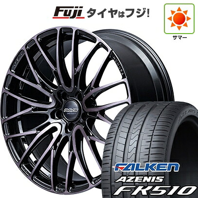 【新品国産車用5穴114.3】 夏タイヤ ホイール4本セット 215/35R19 ファルケン アゼニス FK510 RAYS レイズ ホムラ 2X10BD BLACK CLEAR EDITION 8.5J 19インチ(送料無料)